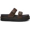 Dr. Martens Unisex Myles Black Brando Sandal(Dark Brown)