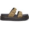 Dr. Martens Unisex Myles Black Brando Sandal(Savannah Tan)