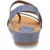 Eurosoft by Sofft Women’s Gianetta Flat Sandal(Chambray)