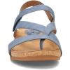 Eurosoft by Sofft Women’s Gianetta Flat Sandal(Chambray)