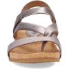 Eurosoft by Sofft Women’s Gianetta Flat Sandal(Pewter)