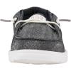 HEYDUDE Unisex-Child Wendy Sparkle Kids Loafer(Charcoal)