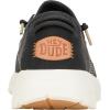 HEYDUDE Womens Sirocco W Neutrals Black(Black 1)