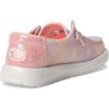 Hey Dude Girl’s Wendy Iridescent Leo (Little Big Kid) Loafer(Coral Pink/Multi)