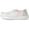 Hey Dude Girl’s Wendy Iridescent Leo (Little Big Kid) Loafer(White/Multi)