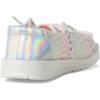Hey Dude Girl’s Wendy Iridescent Leo (Little Big Kid) Loafer(White/Multi)