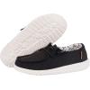 Hey Dude Girl’s Wendy Youth Shoes(Black)