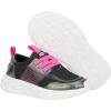 Hey Dude Kids Womens Sirocco Play Brights (Toddler)(Black/Pink)