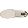 Keds Womens Pursuit Slip on(White/Leopard Leather)
