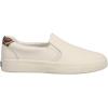 Keds Womens Pursuit Slip on(White/Leopard Leather)