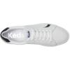 Keds womens Pursuit Lace Up(White/Black Leather)