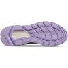 LABEL™ Go-to Low Lace-up Women’s Sneakers – Suede & Leather Fabric – EVA Footbed – Lace Over Tongue Closure(Lavender/Sail)