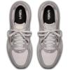 LABEL™ Go-to Low Lace-up Women’s Sneakers – Suede & Leather Fabric – EVA Footbed – Lace Over Tongue Closure(Light Grey/Dark Grey)