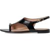 Naturalizer Women’s 27 Edit Via Sandal(Black Leather)