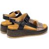 PIKOLINOS Wedge Sandals Leather Alzira for Woman(Black)