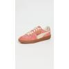PUMA Womens Palermo Sneakers(Peach Frost/Creamy Vanilla)
