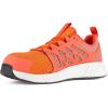 Reebok Women’s Rb347 Fusion Flexweave Work Construction Shoe Mint Blue Safety(Salmon/Orange)