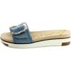Sam Edelman Women’s Ariane Slide Sandal(Blue Denim)