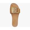 Sam Edelman Women’s Ariane Slide Sandal(Medallion Gold Snake)