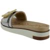 Sam Edelman Women’s Ariane Slide Sandal(Soft Silver Specchio)