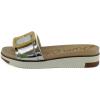 Sam Edelman Women’s Ariane Slide Sandal(Soft Silver Specchio)