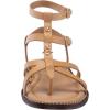 Sam Edelman Women’s Talya Flat Sandal(Natural Leather)