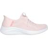 Skechers Womens Hands Free Slip-ins Ultra Flex 3.0 – Brilliant Path(Light Pink Textile Trim)