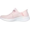 Skechers Womens Hands Free Slip-ins Ultra Flex 3.0 – Brilliant Path(Light Pink Textile Trim)