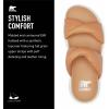 Sorel Women’s Viibe Twist Slide Sandals(Honest Beige  Sea Salt)