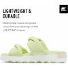 Sorel Women’s Viibe Twist Slide Sandals(Luminous Lime  Whitened Pink)