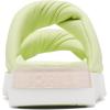 Sorel Women’s Viibe Twist Slide Sandals(Luminous Lime  Whitened Pink)