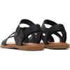 TOMS Womens Sloane Strappy Casual Sandals Casual – Brown(Black)