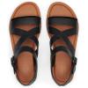 TOMS Womens Sloane Strappy Casual Sandals Casual – Brown(Black)