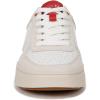 Vionic Women’s Kimmie Court Oxford(Cream White & Red Leather)