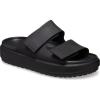 Crocs Women’s Brooklyn Luxe Sandal(Black/Black)