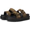 Dr. Martens Unisex Myles Black Brando Sandal(Olive)
