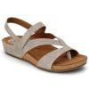 Eurosoft by Sofft Women’s Gianetta Flat Sandal(Cloudy)