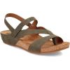 Eurosoft by Sofft Women’s Gianetta Flat Sandal(Olive)