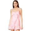 Lilly Pulitzer womens Sutton Skirted Romper(Roxie Pink Baby Blues Jacquard)