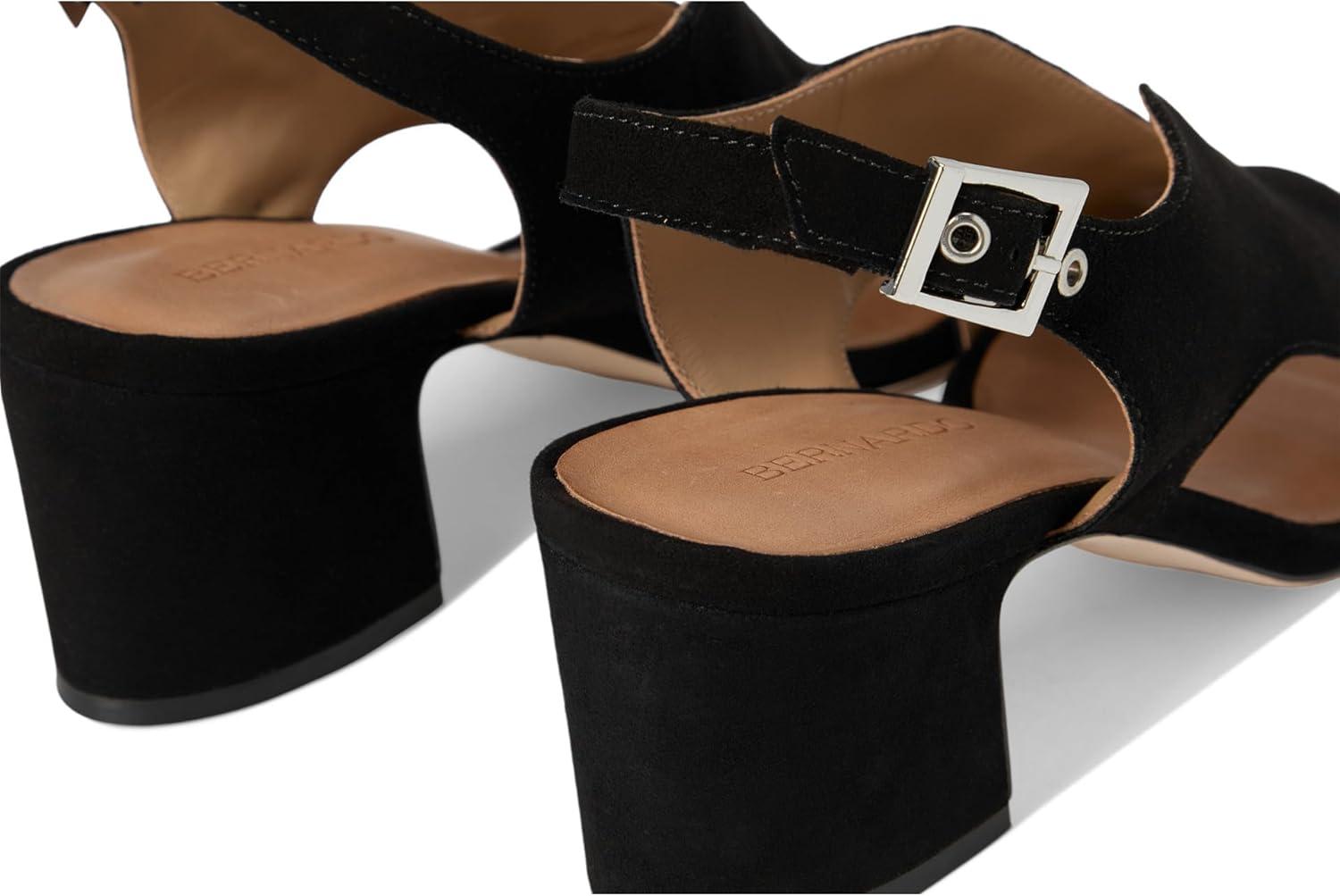 imageBernardo Womens Bedford Heeled SandalBlack Suede