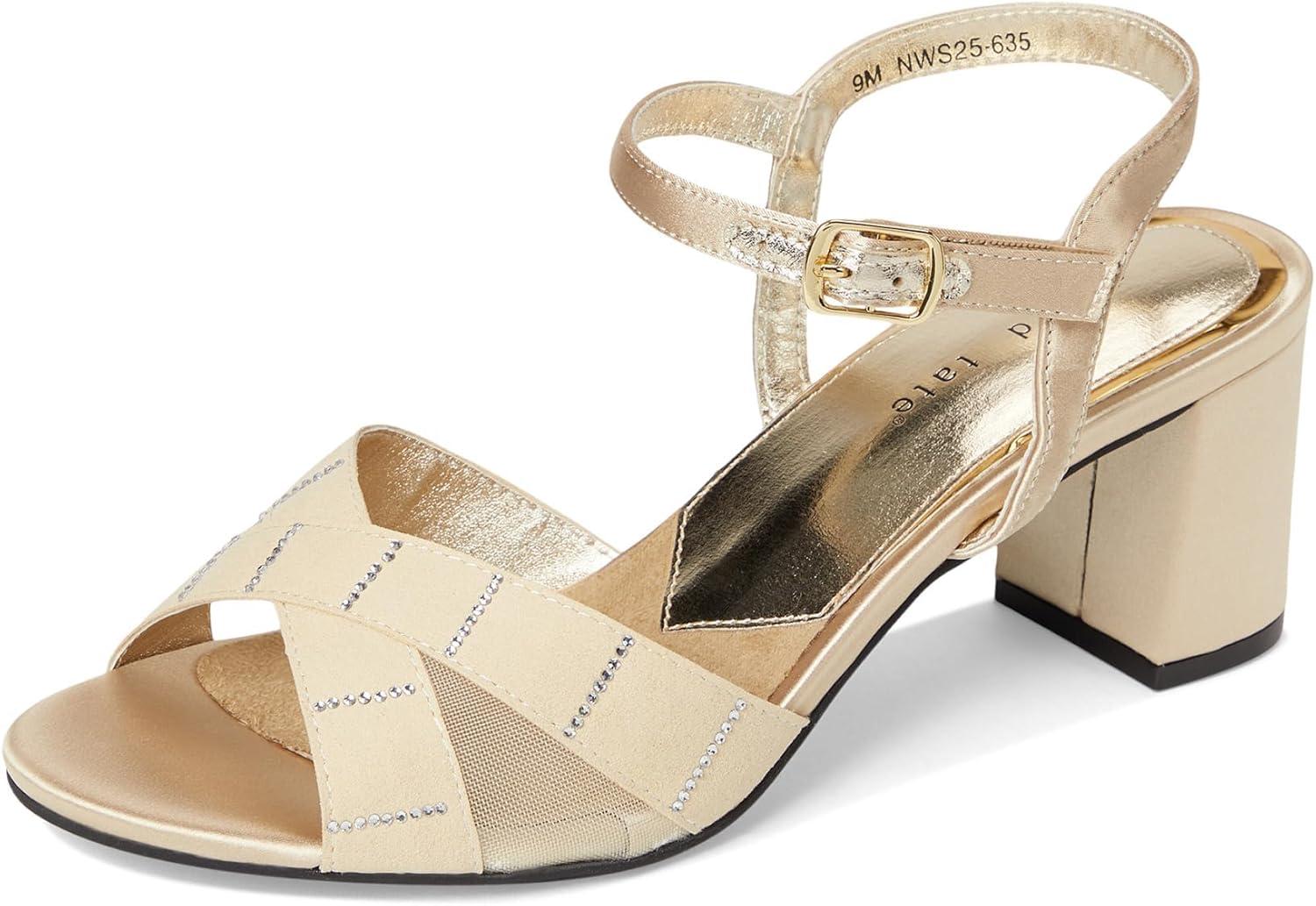 imageDavid Tate Womens Cocktail Heeled SandalChampagne