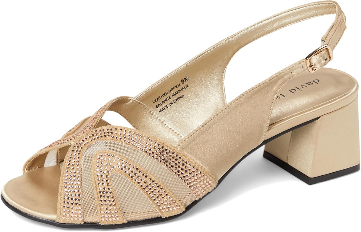 imageDavid Tate Womens Desire Heeled SandalChampagne