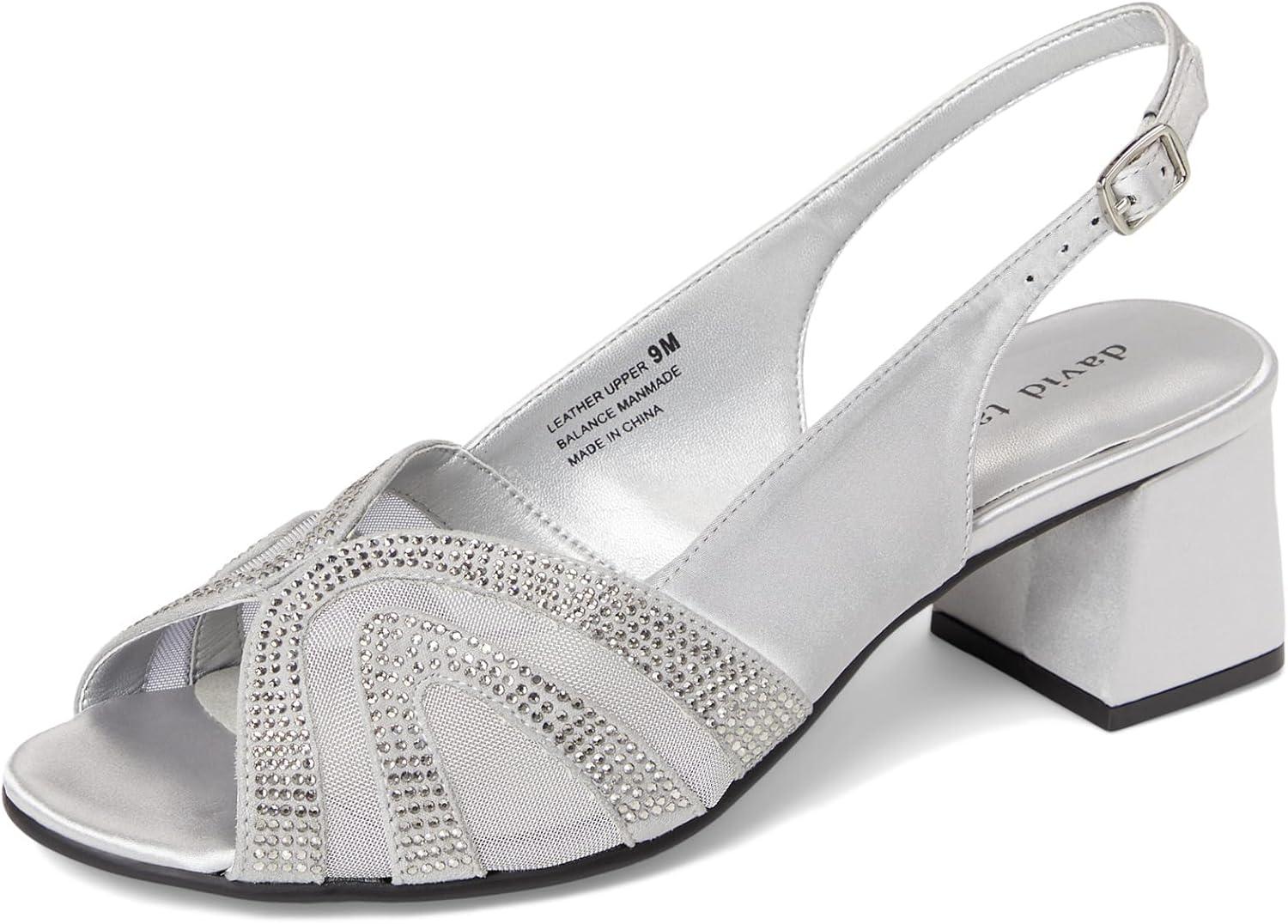 imageDavid Tate Womens Desire Heeled SandalSilver