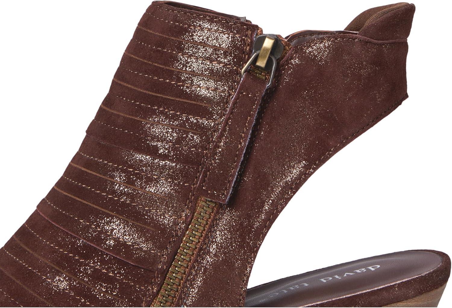 imageDavid Tate Womens Sideview SandalMetallic Brown