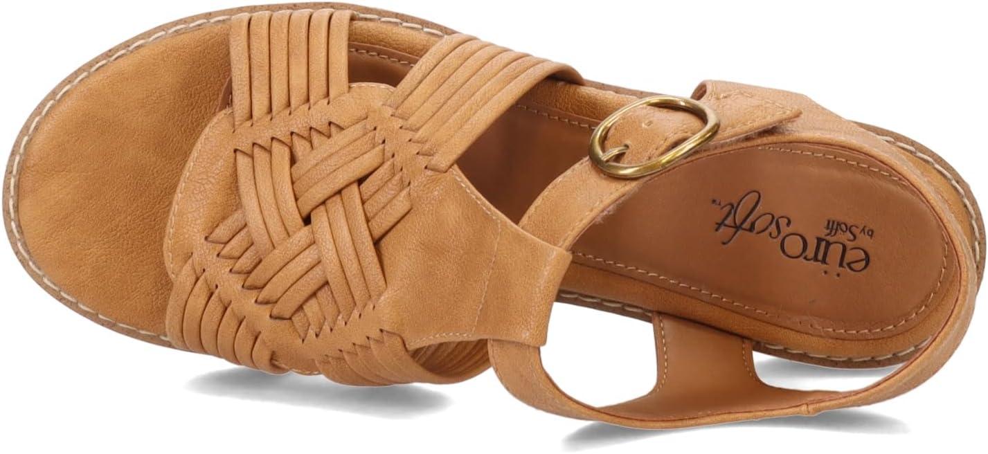 imageEurosoft by Sofft Womens Naidley Flat SandalTan