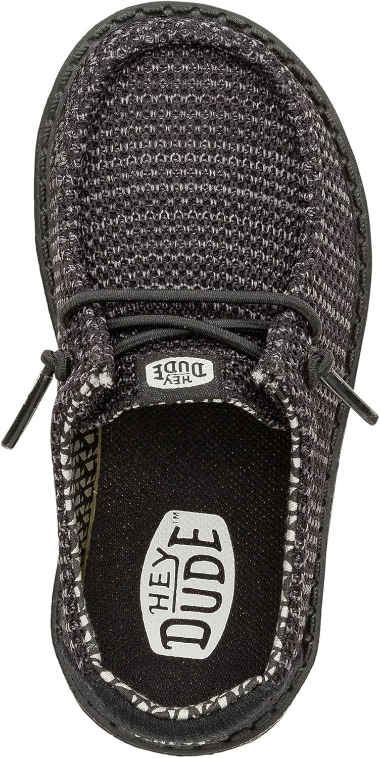 imageHEYDUDE BabyGirls Wendy Stretch Mesh ToddlerBlack