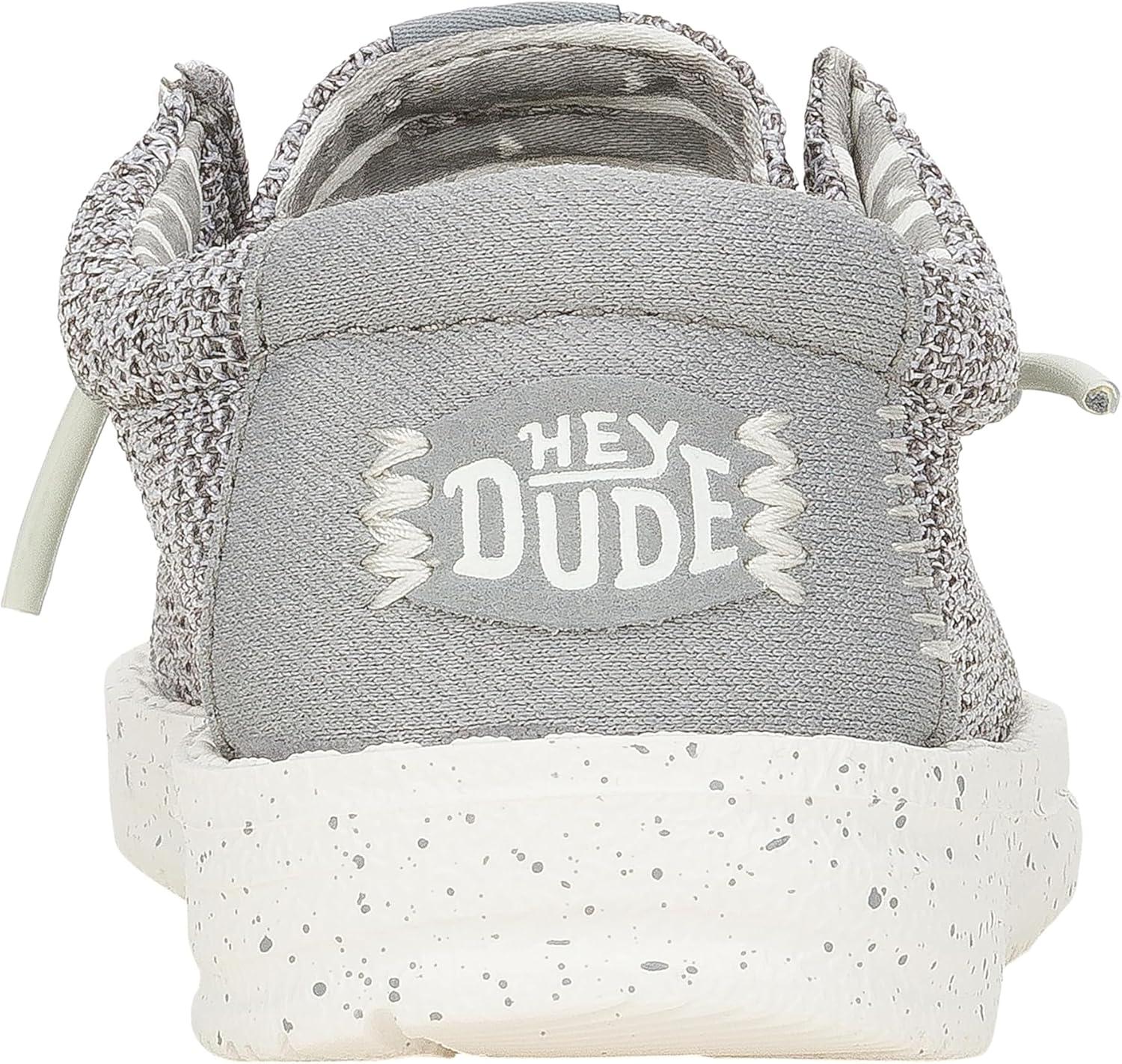 imageHEYDUDE BabyGirls Wendy Stretch Mesh ToddlerLight Grey