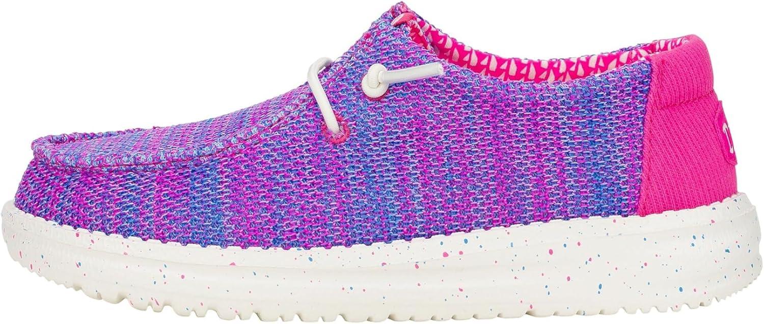 imageHEYDUDE BabyGirls Wendy Stretch Mesh ToddlerPink Multi