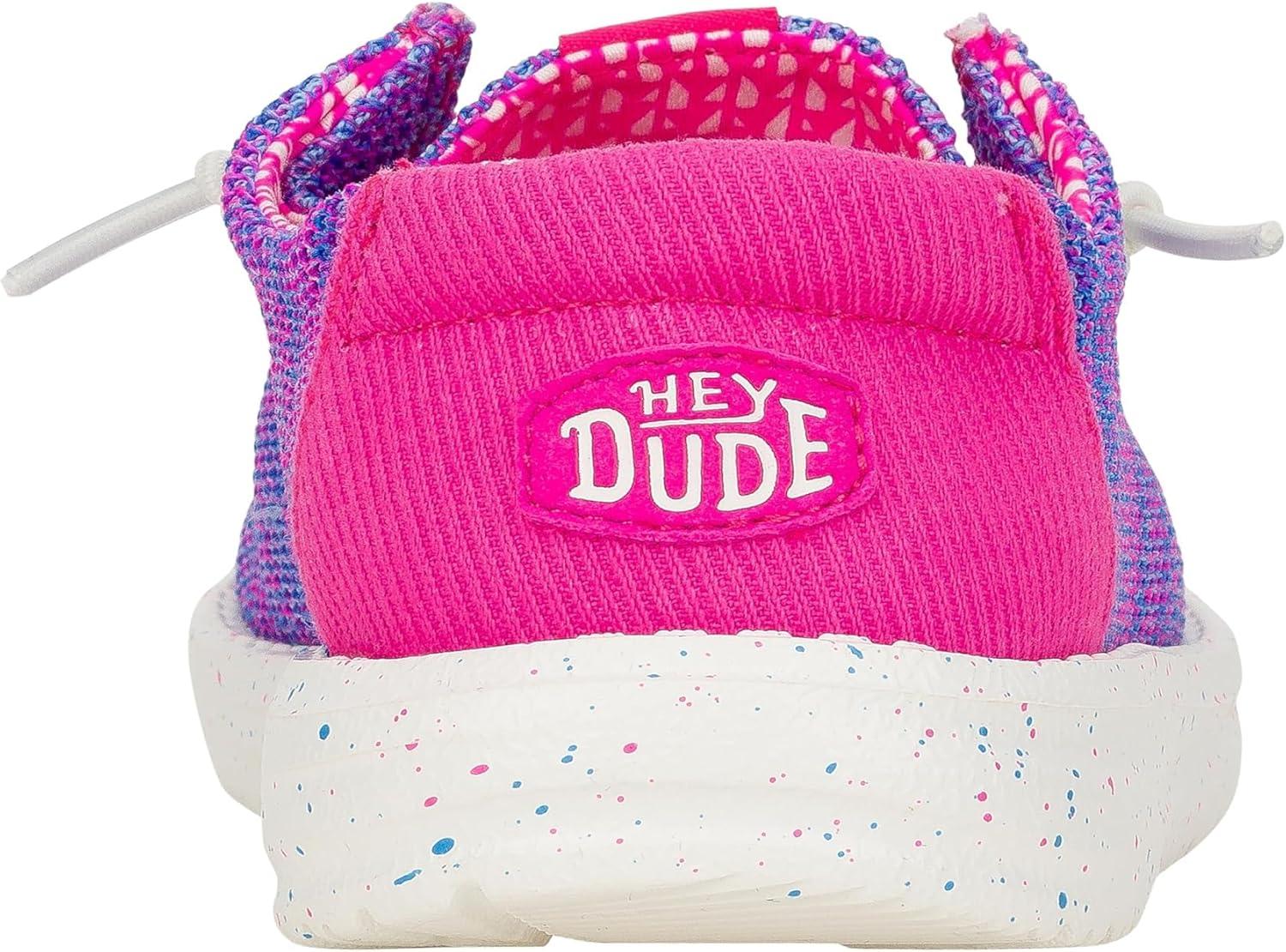 imageHEYDUDE BabyGirls Wendy Stretch Mesh ToddlerPink Multi