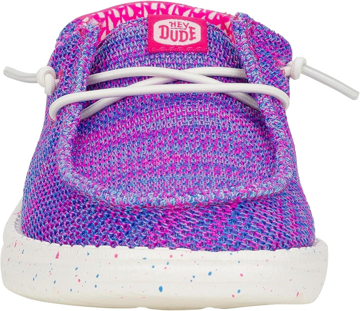 imageHEYDUDE BabyGirls Wendy Stretch Mesh ToddlerPink Multi